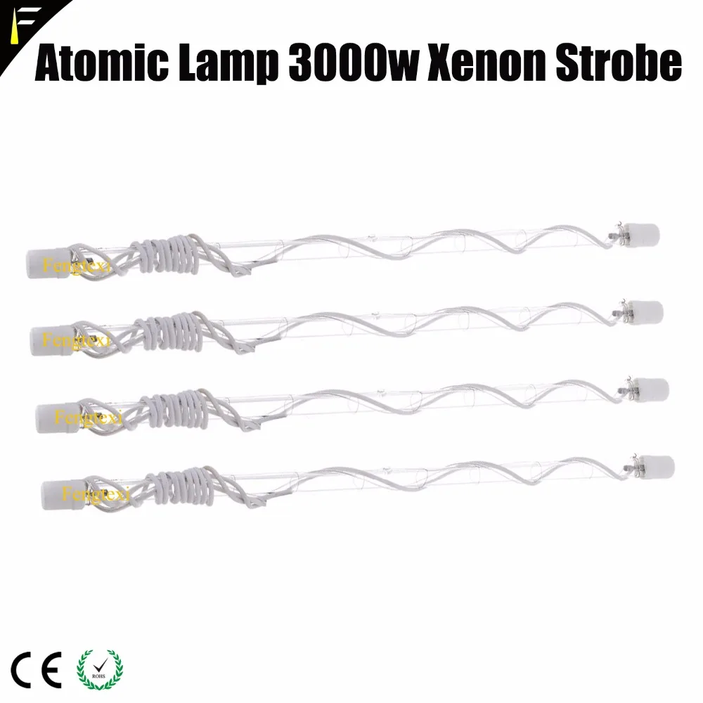 4 шт. сценическая Стробоскопическая трубка XOP 1000 Вт/1500 Вт Atomic 3000 5600 к импульсная