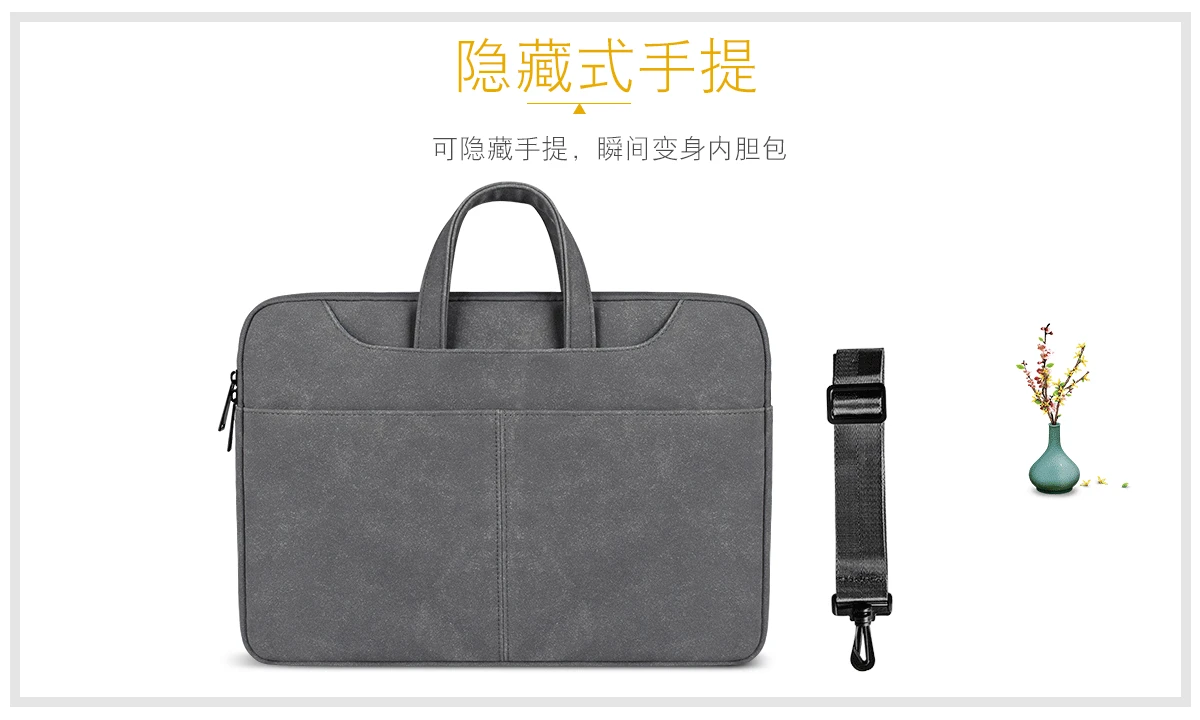 Водонепроницаемый матовый рукав сумка для ноутбука Xiaomi hp Mackbook 13 14 15 6 чехол