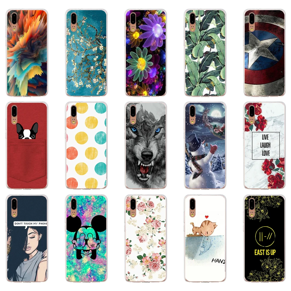 

case for Huawei P30 Pro Case Huawei P30Pro Case Silicone TPU Phone Back Cover On Huawei P30 Pro VOG-L29 ELE-L29 P 30 Lite Case