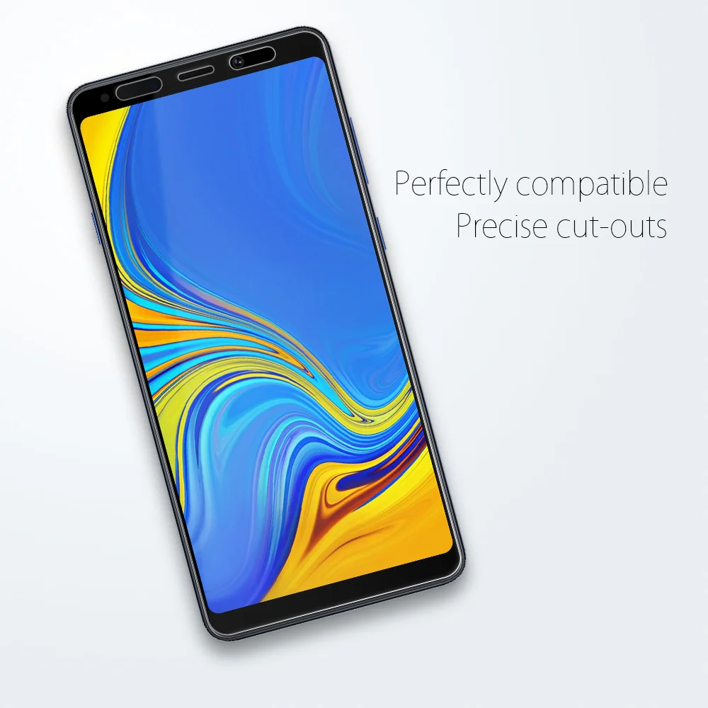 SLEO 2 шт. для samsung Galaxy A9 2018 закаленное Стекло полное покрытие 9 H Экран протектор