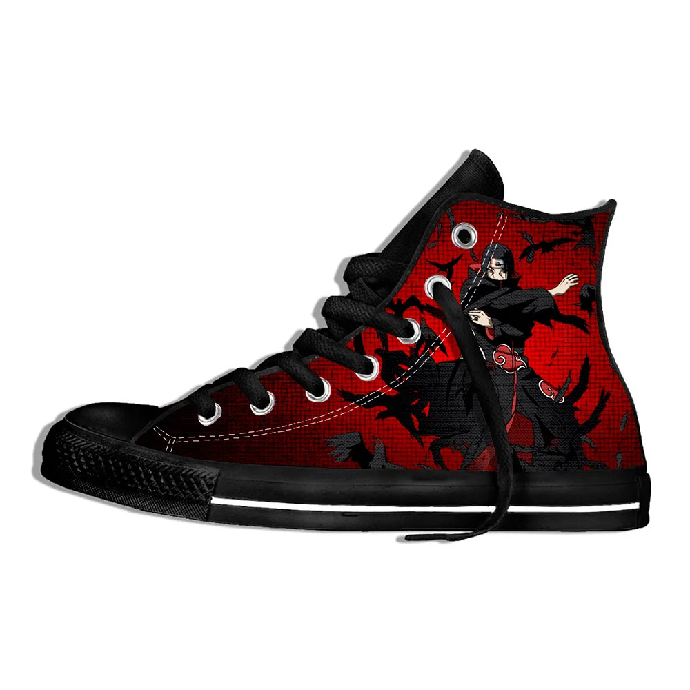 

New 2019 3D Naruto Shoes Men/women Fashion Lightweight Hip Hop Harajuku 3D Print Naruto Men's Sneakers Casual Shoes