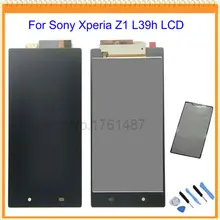 Black For Sony xperia Z1 L39H C6902 C6903 LCD Screen Display with touch screen digitizer Assembly