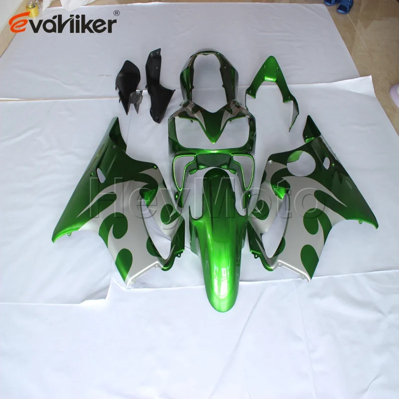 Пользовательские ABS обтекатель для CBR600F4i 2001-2003 CBR 600F4i 01 02 03 мотоциклетные панели заказ+ литьевая форма зеленый - Цвет: R