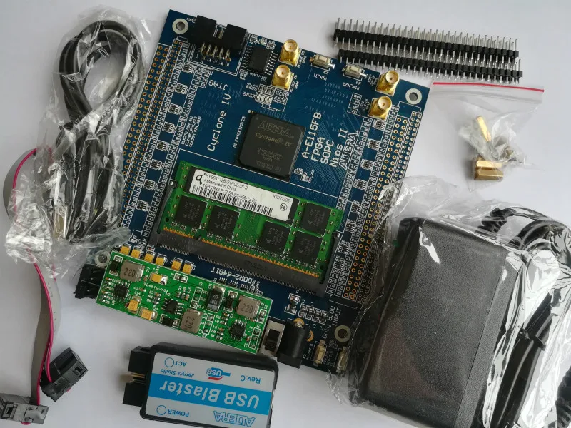 Cyclone IV EP4CE115 DDR2 64BIT+ USB Blaster+ ALTERA FPGA макетная плата fpga макетная плата altera плата eda asic