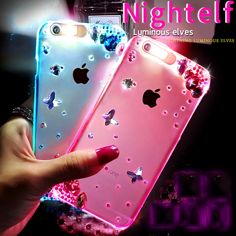 Buy i6 Calling LED Flashing Light Case For Iphone 6 6s