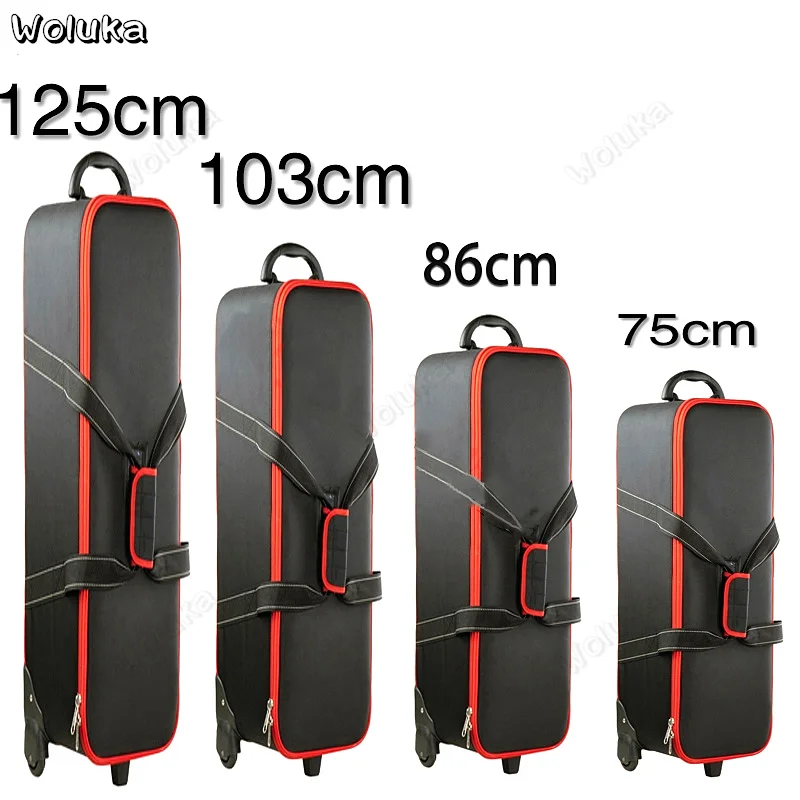

Photographic carry case studio flash trolley box lamp storage bag Oxford waterproof pull photographic accessories Bag CD50 T11