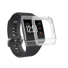 100 шт для Fitbit Ionic чехол, аксессуары из Уретанового термопластика Защитный чехол рамка крышка оболочка для Fitbit Ionic Смарт часы