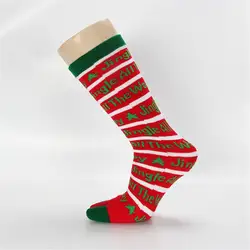 Прямая поставка 2018 Новое поступление модные унисекс Счастливого Рождества забавные 3D печатных Повседневное носки милые низкие носки до