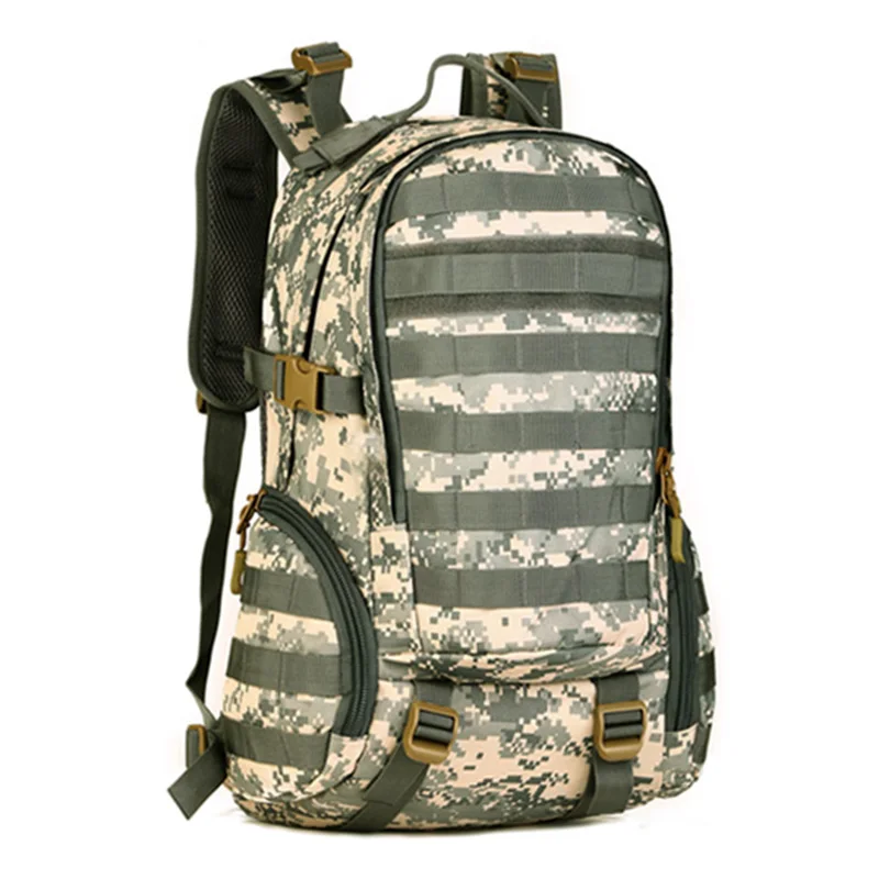 TACVASEN 35Л Водонепроницаемый Molle мужской рюкзак военный 3P рюкзаки камуфляжные армейские дорожные сумки школьный рюкзак TD-SHZ-009 - Цвет: ACU