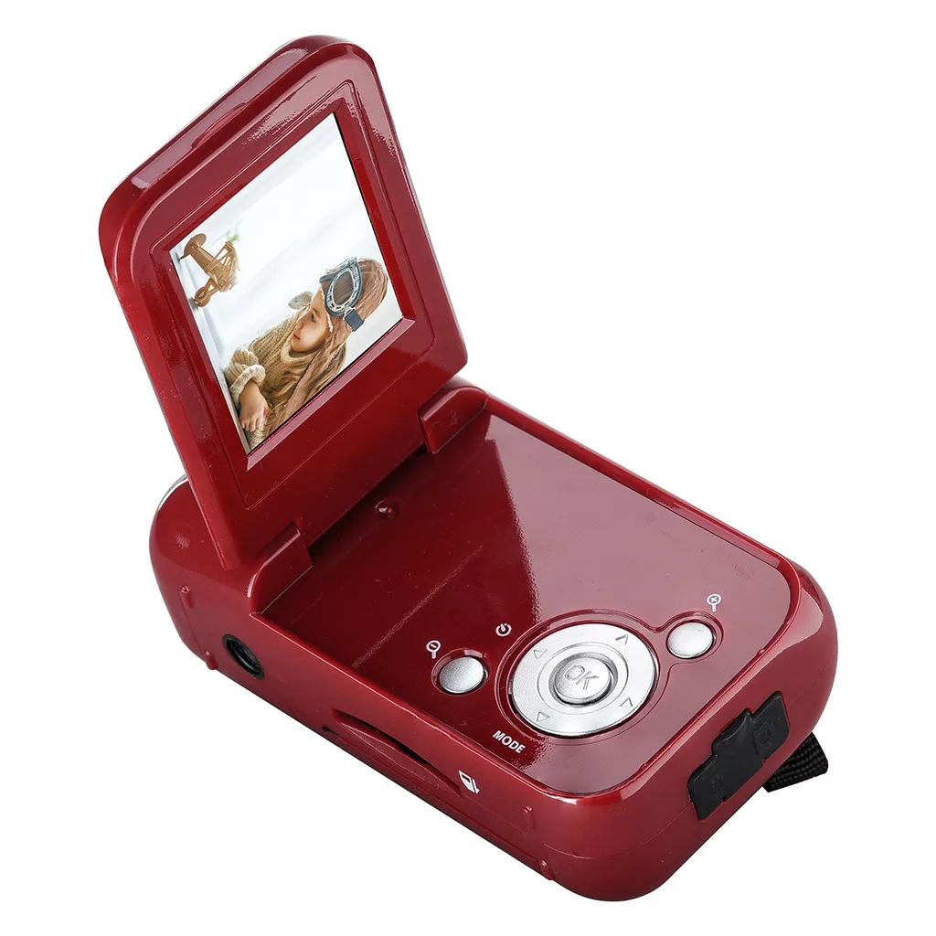 Видеокамера HD 720 P Ручной 16 миллионов пикселей Цифровая камера светодиодный фонарик 4x цифровой зум 2,0 дюймов 19Mar28