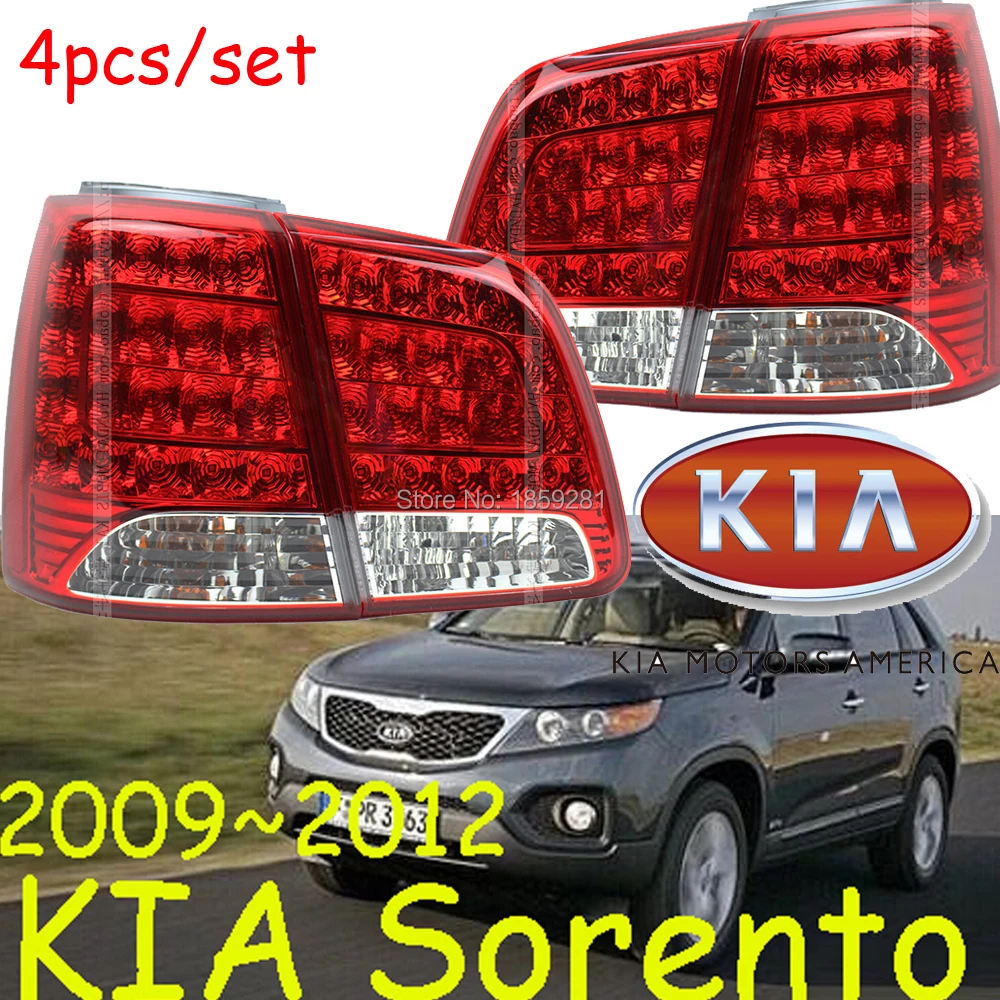 Sorento задний светильник, светодиодный, внедорожник, 2009~ 2012,! 4 шт./компл., Sorento задний светильник, Ceed, Sorento, cerato, SportageR