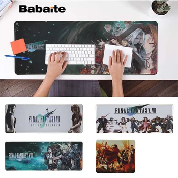 

Babaite My Favorite Final Fantasy VII Gaming Player desk laptop Rubber Mouse Mat Free Shipping Large Mouse Pad Keyboards Mat