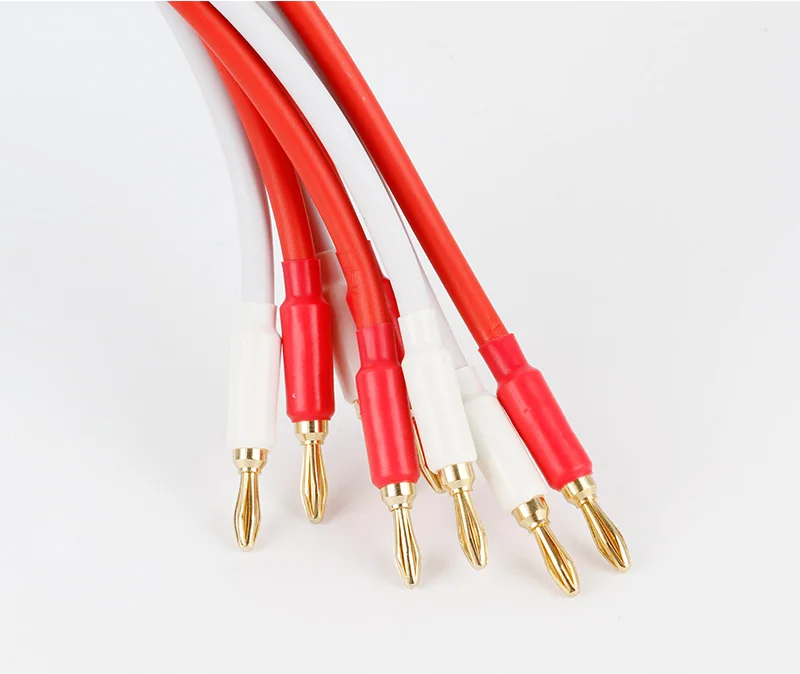 HIFI Speaker Cable Wire with Banana Plug (8)