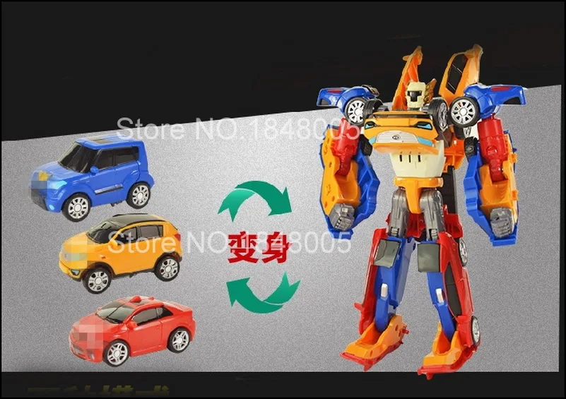 Tobot 3 в 1 робот игрушечные лошадки XYW деформации фигурку объединить автомобиль