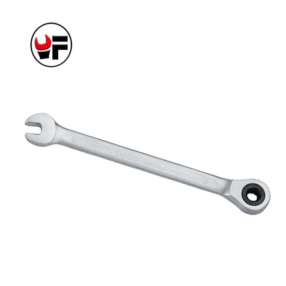 

YOFE 6mm Ratchet Spanner Combination wrench a set of keys ratchet skate tool gear ring wrench ratchet handle Chrome Vanadium