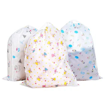 

Drawstring Beam Storage Bag Men and Women Luggage Travel Bags Packing Cubes Organizer Fashion Double Waterproof Polyester Bag