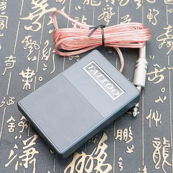 

Tattoo Machine Tattoo Power Supply Tattoo Foot Pedal Plastic Square Foot Pedal Tattoo Tools Accessory