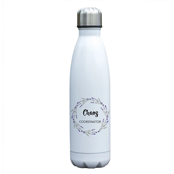 Вакуумная бутылка Chaos Coordinator подарок для мамы или учителя подарок для учителя подарок на день матери для нее Изолированная бутылка на заказ - Цвет: D