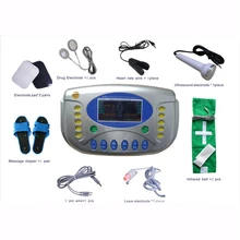 Многофункциональный мышечный Стимулятор расслабляющий массажер/термотерапия/Электротерапия/Акупунктура/банки/тест на сердечный ритм