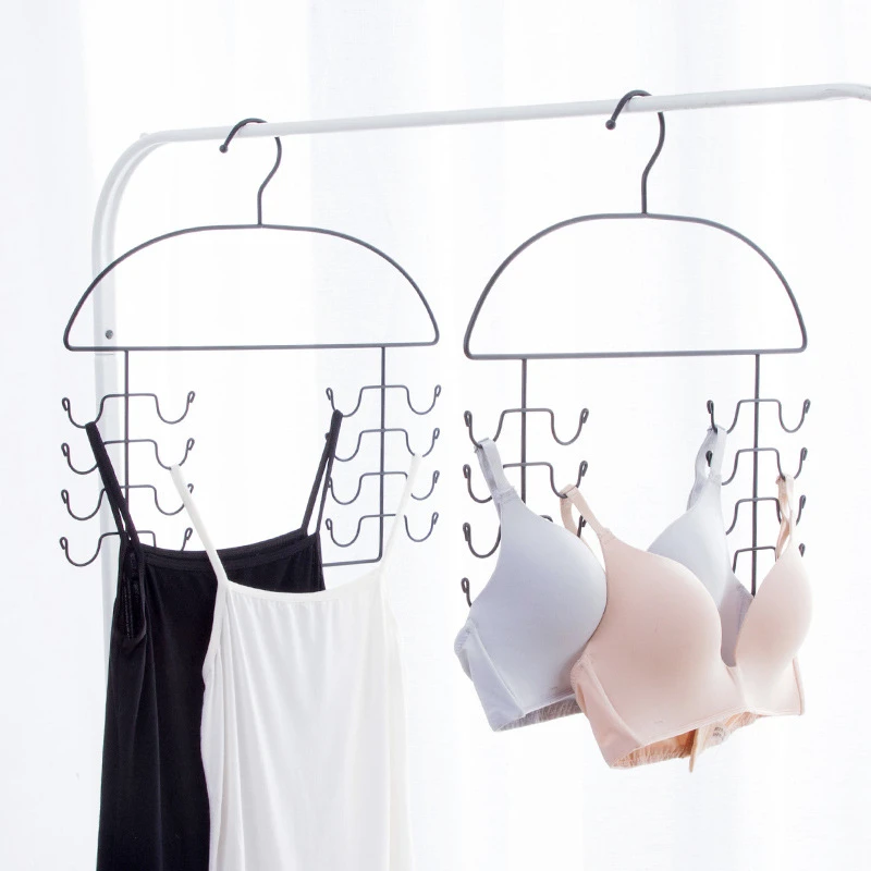

Iron Multilayer Hanger Multifunction Clothes Magic Wardrobe Storage Creative Non-Slip Hook Clothing Pants Dryer Underwear Hanger