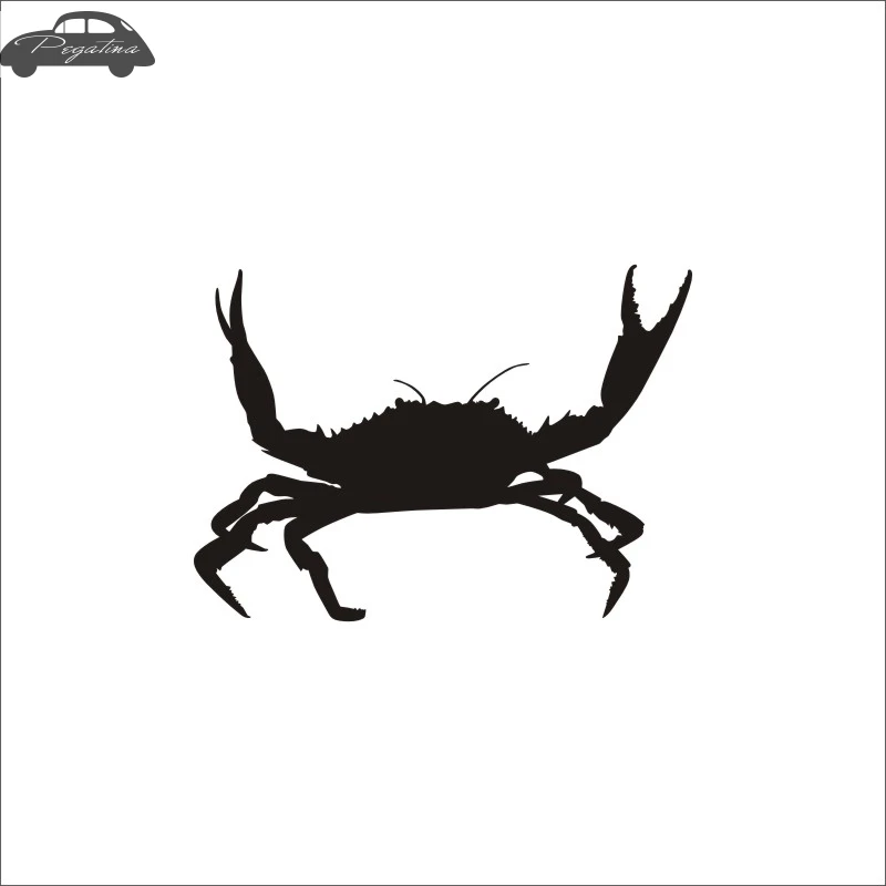 Король Краб Рыба Cangrejo автомобиль наклейка Crabe постер с лодкой наклейки декор
