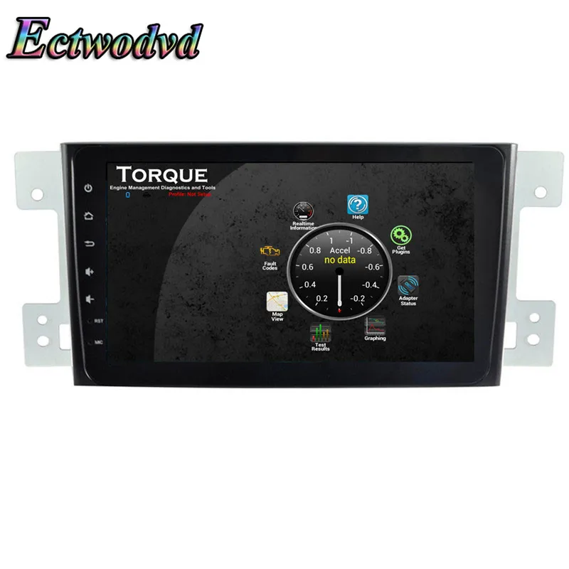 Sale Ectwodvd 8inch Octa Core Android 8.1 Car DVD GPS Navigation Radio Stereo for Suzuki Grand Vitara 2005 2006 2007 2008 2009-2015 6