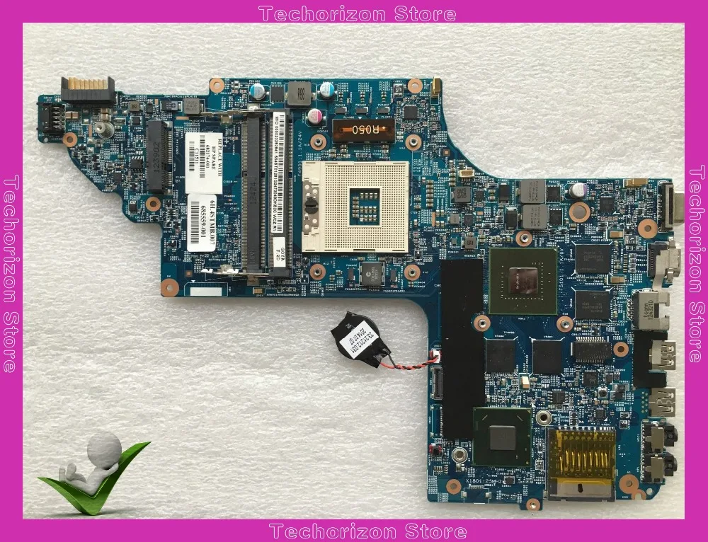 

682174-001 682174-501 для HP envy DV6-7000 DV6T DV6 материнская плата HM77 чипсет 650M/2G, протестирована, работает