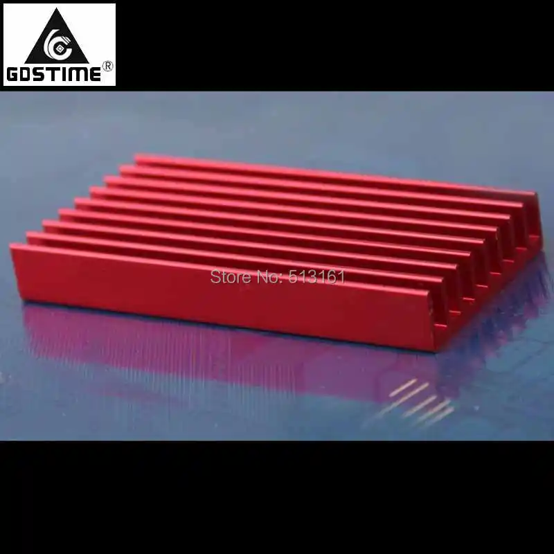 5 шт. алюминиевый радиатор 60x30x8 мм|aluminum heatsink|radiator coolerfin heatsink |
