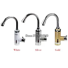 3 цвета 220 В 360 Вращающийся нагреватель Электрический пружинный смеситель для кухни быстрая тепловая скорость нагреватель горячей воды мгновенный водопроводный нагрев воды