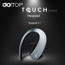 DOITOP Wireless Headset Touch Control Mini Headphone Bluetooth Inear Earphone Super Bass Earbuds Handsfree Mic for