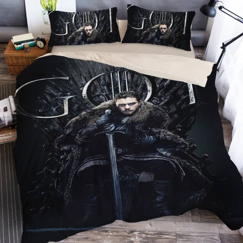 Bedding Game Of Thrones Bedding Set Duvet Cover Quilt Cover Pillow Cases Home Furniture Diy New Times Bg