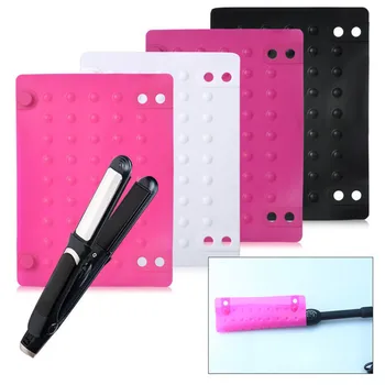 

new Silicone Heat Proof Mat Soft Heat-resistant Mat for Curling Iron Hair Dryer Hair Styling Adapter Salon Styling Straightener