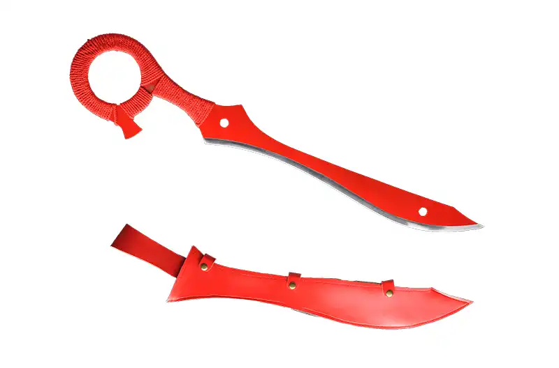 Kill La Kill Ryuko Matoi Wields Sword Real Steel Scissor Blade Cosplay Decorative Red Black Color Two Shape For Choice Swords Aliexpress