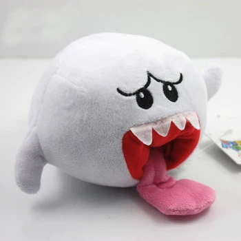 

15cm Super Mario Plush Toys Doll White Super Mario Bros Boo Ghost Soft Stuffed Plush Toy For Baby Kids Soft Gifts