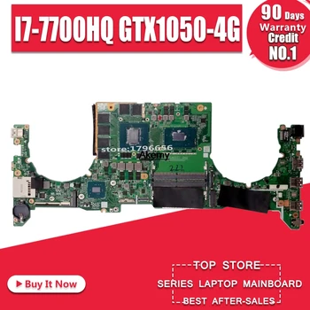 

DABKLAMB8B0 Laptop motherboard For Asus ROG GL503VD Test original mainboard I7-7700HQ GTX1050-4G