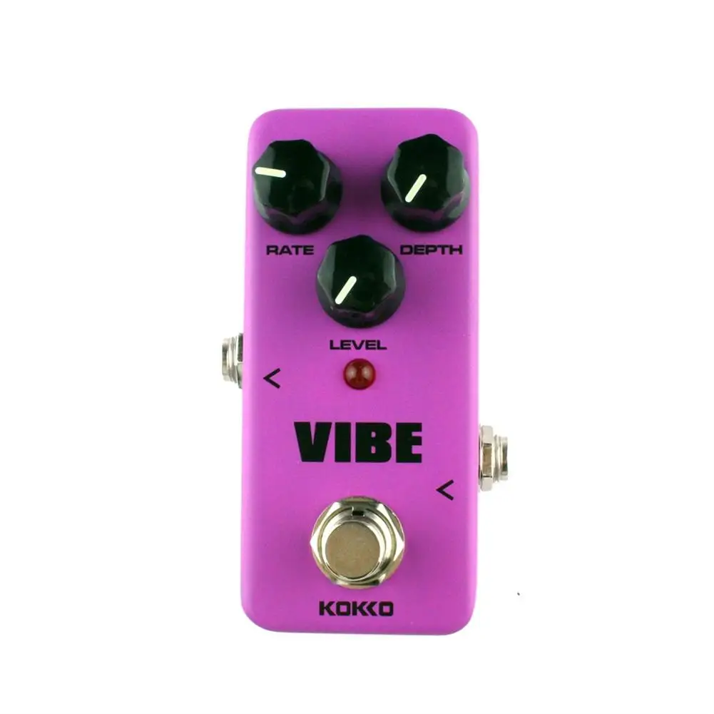 

KOKKO FUV2 Mini Electric Guitar Effects Guitarra Pedal Vibe Analog Rotary Guitar Speaker Effect Guitarra Pedal Parts Accessories