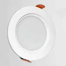 Горячая распродажа 10 Вт/15 Вт/20 Вт/30 Вт/35 Вт светодиодный встраиваемый светильник без затемнения светодиодный потолочный светильник Теплый/Холодный белый AC 110 В AC240V