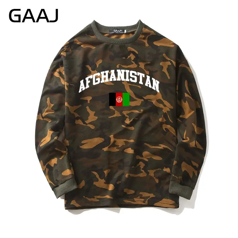 

GAAJ Afghanistan Flag Camouflage Sweatshirt Men Women 2017 New Camo High Quality Tracksuit Homme Skate Popular Clothes #DW0T7