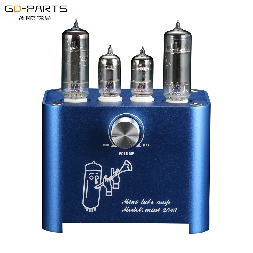 Новый вакуумный трубный усилитель APPJ Mini2013 6J1 6P1 Hifi аудио стерео Настольный