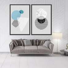 

Gray Lrregular Geometry Canvas Painting Modern Nordic Abstract Wall Art Posters and Pictures for Living Room Modern Home Decor
