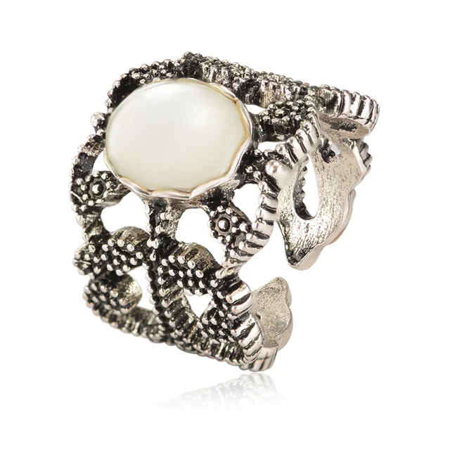 Middle East Africa Antique Large Adjustable Boho Jewelry Silver Plated Moonstone Middle East Africa Antique Large Adjustable Boho Jewelry Silver Plated Moonstone