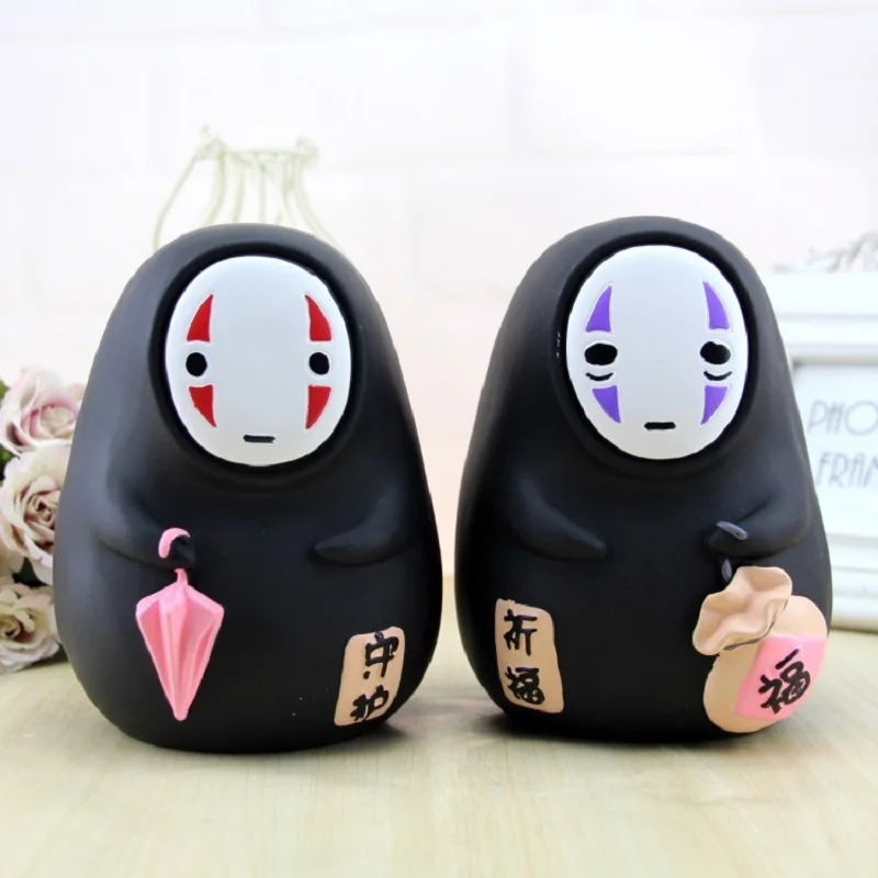 Spirited Away No Face Man 15cm Pvc Anime Action Figure Miyazaki Hayao Inspired Handicraft Doll Unique Piggy Bank Money Box - 4