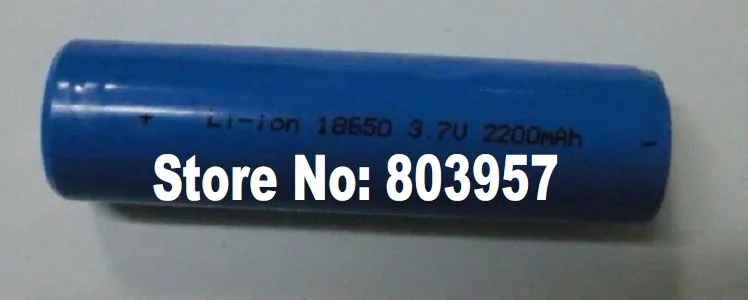 35 шт./лот lir18650 2200 мАч 3.7 В без каблука Перезаряжаемые Батарея