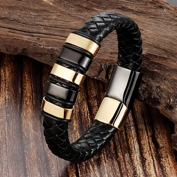 2019 New Classic Fashion Jewelry Top Sale Genuine Leather Bracelet For Men Women Hand Accessories Bangle Spacial Gift