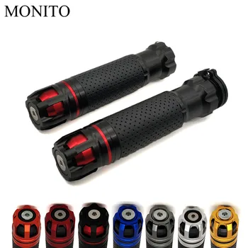 

Hot Universal 7/8'' 22MM CNC Motorcycle handle bar Caps Street & Racing Scooter Moto Handlebar Grips Brake Handle free shipping