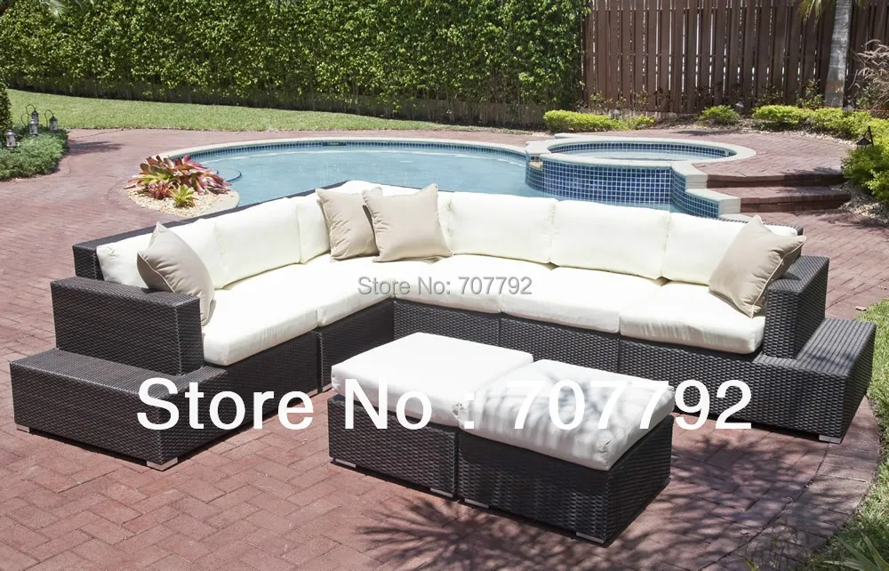 2013 New Style balcony furniture set rattan garden sofa | Мебель