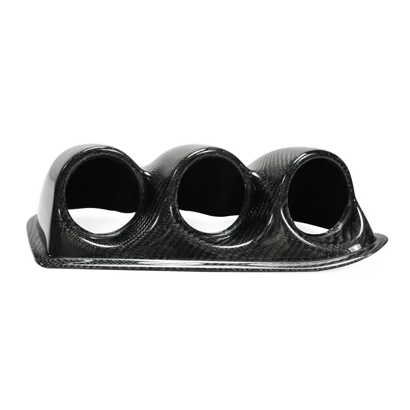 CF Mitsubishi Evolution 7 8 9 Dash Triple Gauge Pod (RHD) (60mm) (7)