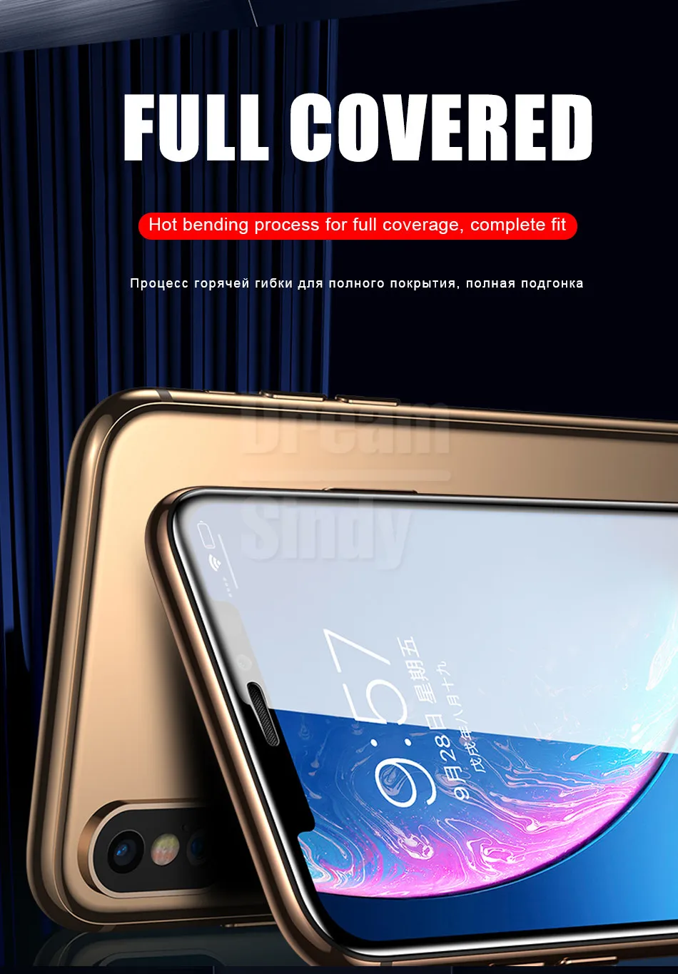 100D закаленное стекло полное покрытие для IPhone 8 7 6 6s Plus защитное стекло на IPhone 11 X XR XS MAX Защитная пленка для экрана