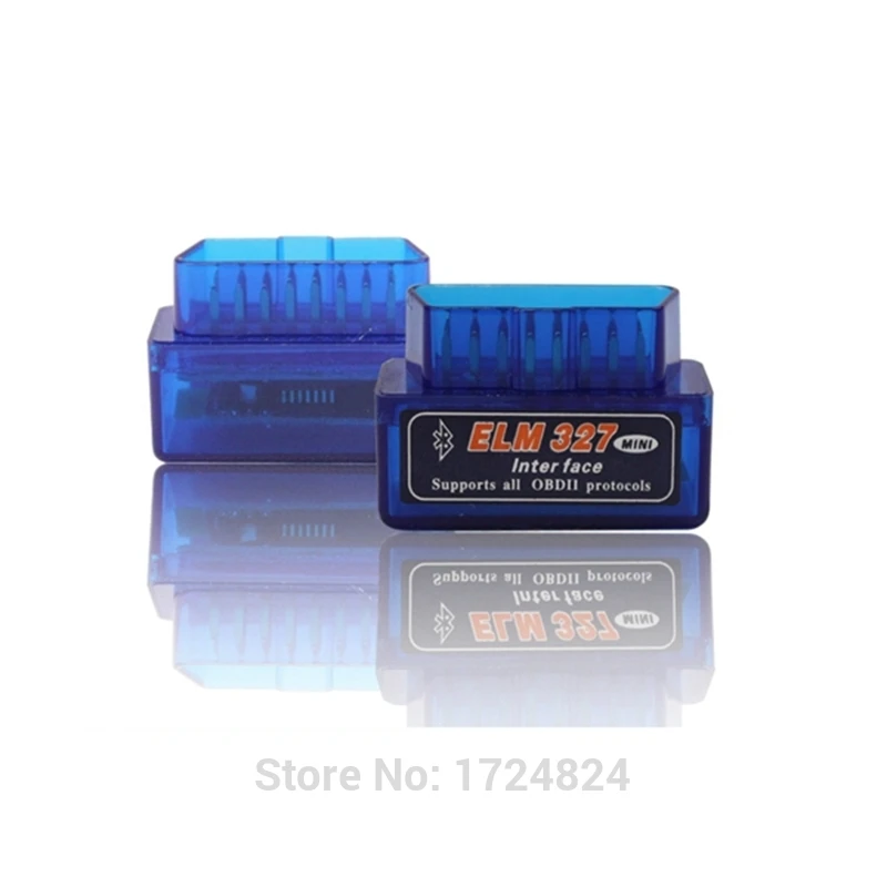 Быстрая доставка Супер Мини ELM327 OBD2 Bluetooth V1.5 ELM 327 PICI8F25K80 Автомобильный