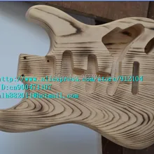 Розничная northeast Китай ясень корпус электрогитары F-1463+ пенопластовая коробка